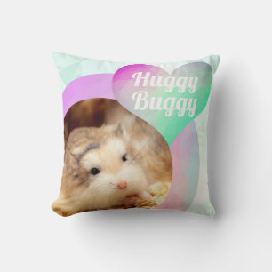 HammyVille - Niedliche Hamster Herzhäuggie Buggy Kissen
