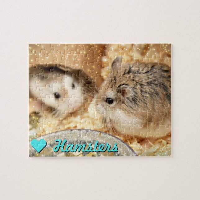 Hammyville - Niedliche Hamster Puzzle (Horizontal)