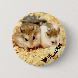 Hammyville - Niedlicher Hamster Button