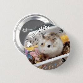 Hammyville - Niedlicher Hamster Button