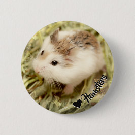Hammyville - Niedlicher Hamster Button