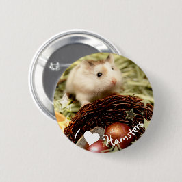 Hammyville - Niedlicher Hamster Button