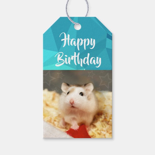 Hammyville - Niedlicher Hamster Geschenkanhänger (Vorderseite)