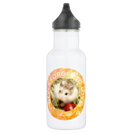 Hammyville - Niedlicher Hamster - Individuell auf Edelstahlflasche