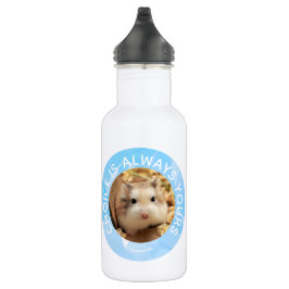 Hammyville - Niedlicher Hamster - Individuell auf Edelstahlflasche