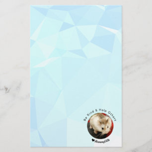 Hammyville - Niedlicher Hamster mit Motivierend Zi Briefpapier