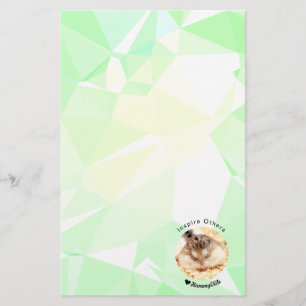 Hammyville - Niedlicher Hamster mit Motivierend Zi Briefpapier