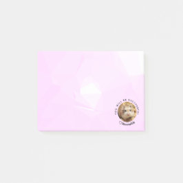 HammyVille - Niedlicher Hamster mit Motivierend Zi Post-it Klebezettel