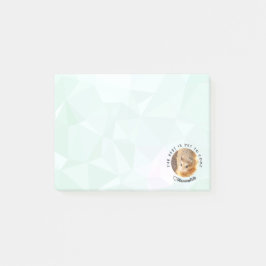 HammyVille - Niedlicher Hamster mit Motivierend Zi Post-it Klebezettel