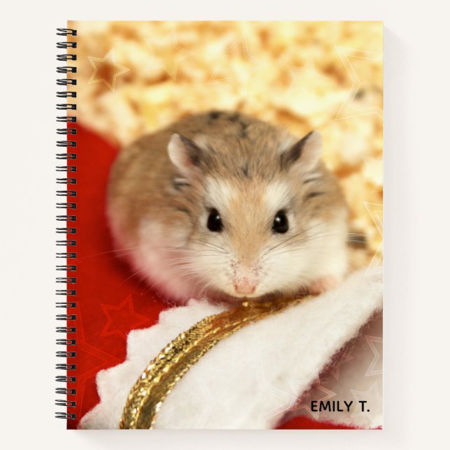 Hammyville - Niedlicher Hamster Notizbuch (Vorderseite)