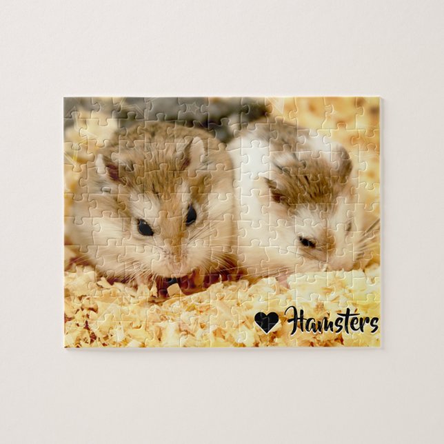 Hammyville - Niedlicher Hamster Puzzle (Horizontal)