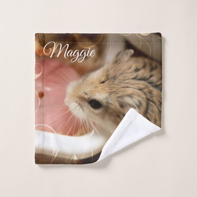 Hammyville - Niedlicher Hamster Waschlappen (Waschlappen)