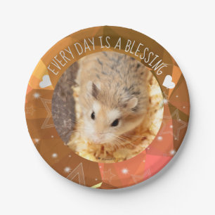 Hammyville - Niedlicher Robo Hamster Blessing Pappteller