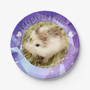 Hammyville - Niedlicher Robo Hamster Blessing Pappteller