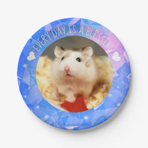 Hammyville - Niedlicher Robo Hamster Blessing Pappteller