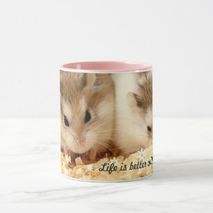 Hammyville - Zwei Niedliche Hamster Tasse