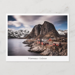 Hamnoy Lofoten Postkarte