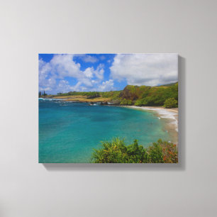 Hamoa Strand-Hawaii-Leinwand-Wand-Kunst-Druck Leinwanddruck