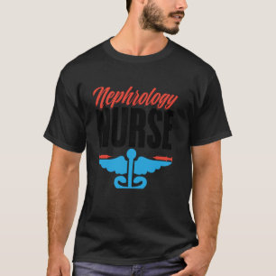 Hämodialyse Nephrologie Krankenschwester Pflege Di T-Shirt