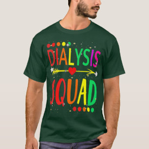 Hämodialyse Squad Dialyse Bewusstsein T-Shirt