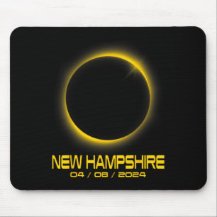 Hampshire Nh Total Solar Eclipse 2024 Mousepad