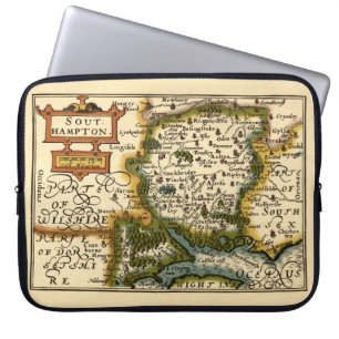 Hampshire, Southampton Landkreis England Historic  Laptopschutzhülle