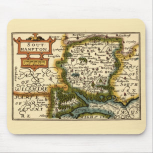 Hampshire, Southampton Landkreis England Historic Mousepad