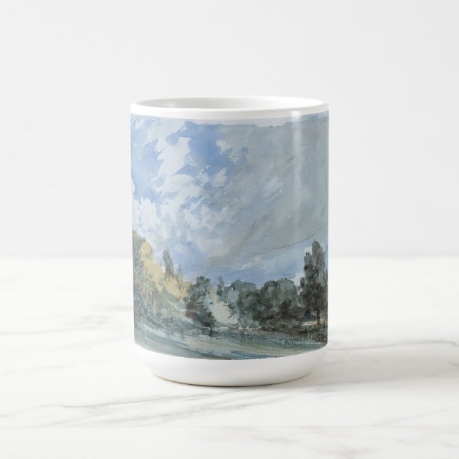 Hampstead Heath (von John Constable) Kaffeetasse (Mittel)
