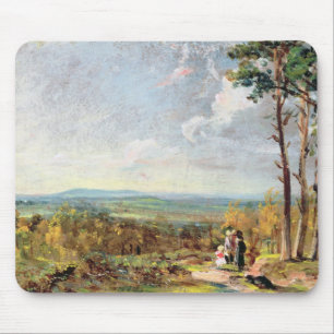 Hampstead Heide, der in Richtung Egge, 1821 blickt Mousepad