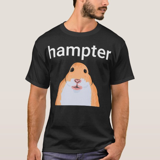 Hampter Funny Hamster Dank Meme Premium T-Shirt (Vorderseite)