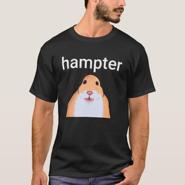 Hampter Funny Hamster Dank Meme T-Shirt (Vorderseite)
