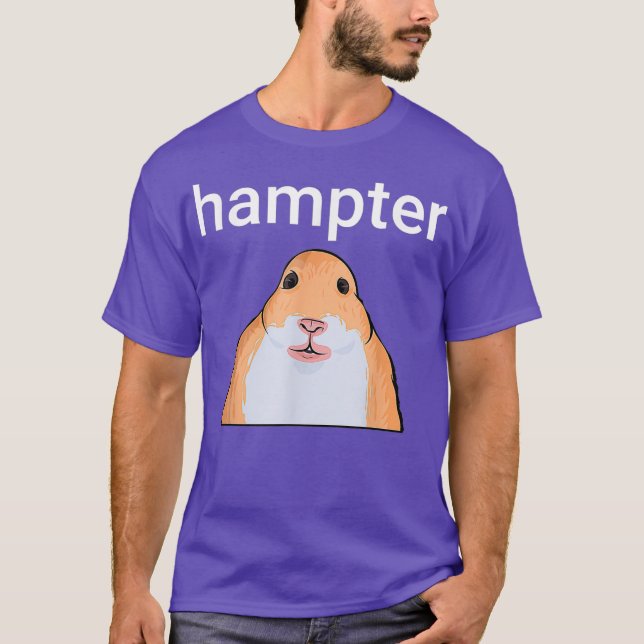 Hampter Funny Hamster Dank Meme T-Shirt (Vorderseite)