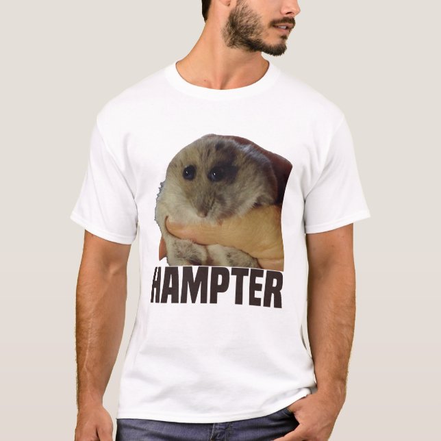 Hampter Meme Gif Funny Hamster T-Shirt (Vorderseite)