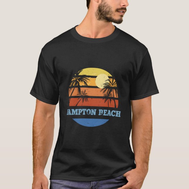 Hampton Beach New Hampshire Nh Beach Us Cities T-Shirt (Vorderseite)
