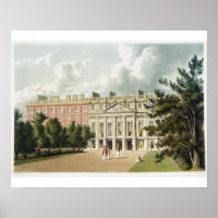 Hampton Court Palace, aus "The History of the Roy"