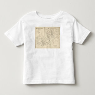 Hampton-Fälle, kastanienbraun Kleinkind T-shirt