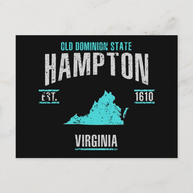 Hampton Postkarte (Vorderseite)