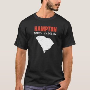 Hampton South Carolina USA Staat America Travel T-Shirt