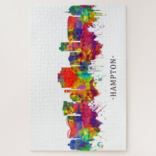 Hampton Virginia Skyline Puzzle