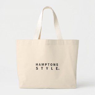 Hamptons Art-Tasche Jumbo Stoffbeutel