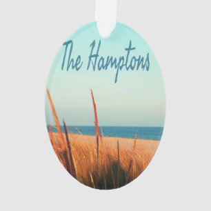 Hamptons Beach Long Island New York Ornament