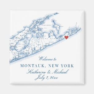 Hamptons Montauk Hochzeit in Urlaubsort Gevor Magnet