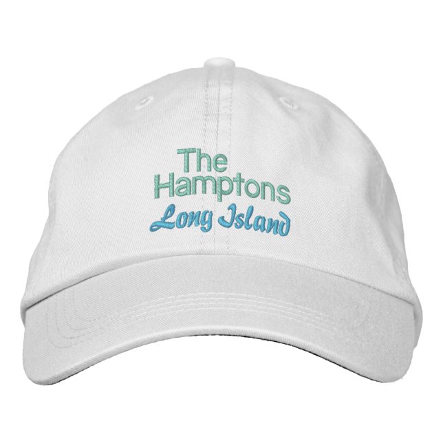 HAMPTONS Mütze Bestickte Kappe (Vorderseite)