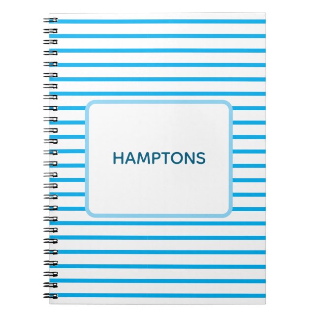 Hamptons Notizbuch Notizblock (Vorderseite)