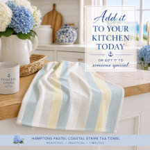 Hamptons Pastell Küstenstreifen Boutique
