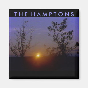 Hamptons Sonnenuntergang Magnet
