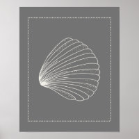 Hamptons Style Clam Muschel