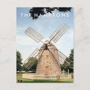 Hamptons Windmill POSTCARD Postkarte