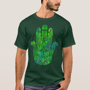Hamsa Arabisch und Hebräischer Augenschutz T-Shirt