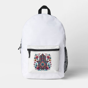Hamsa Backpack Bedruckter Rucksack